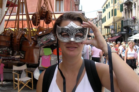 Venice masks Italy