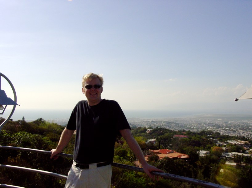 skyline looking over Haiti Port au Prince