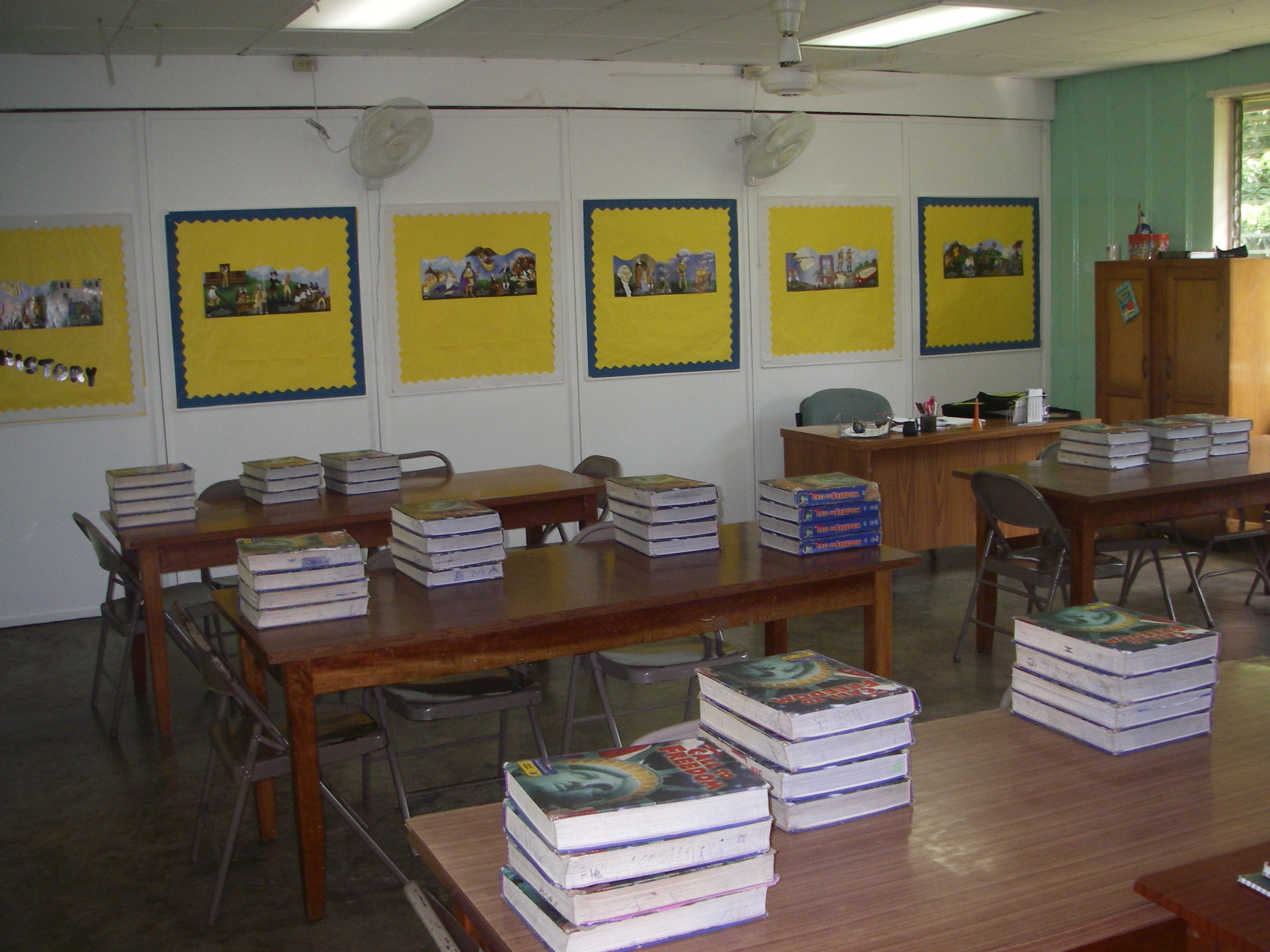 portable classroom in managua