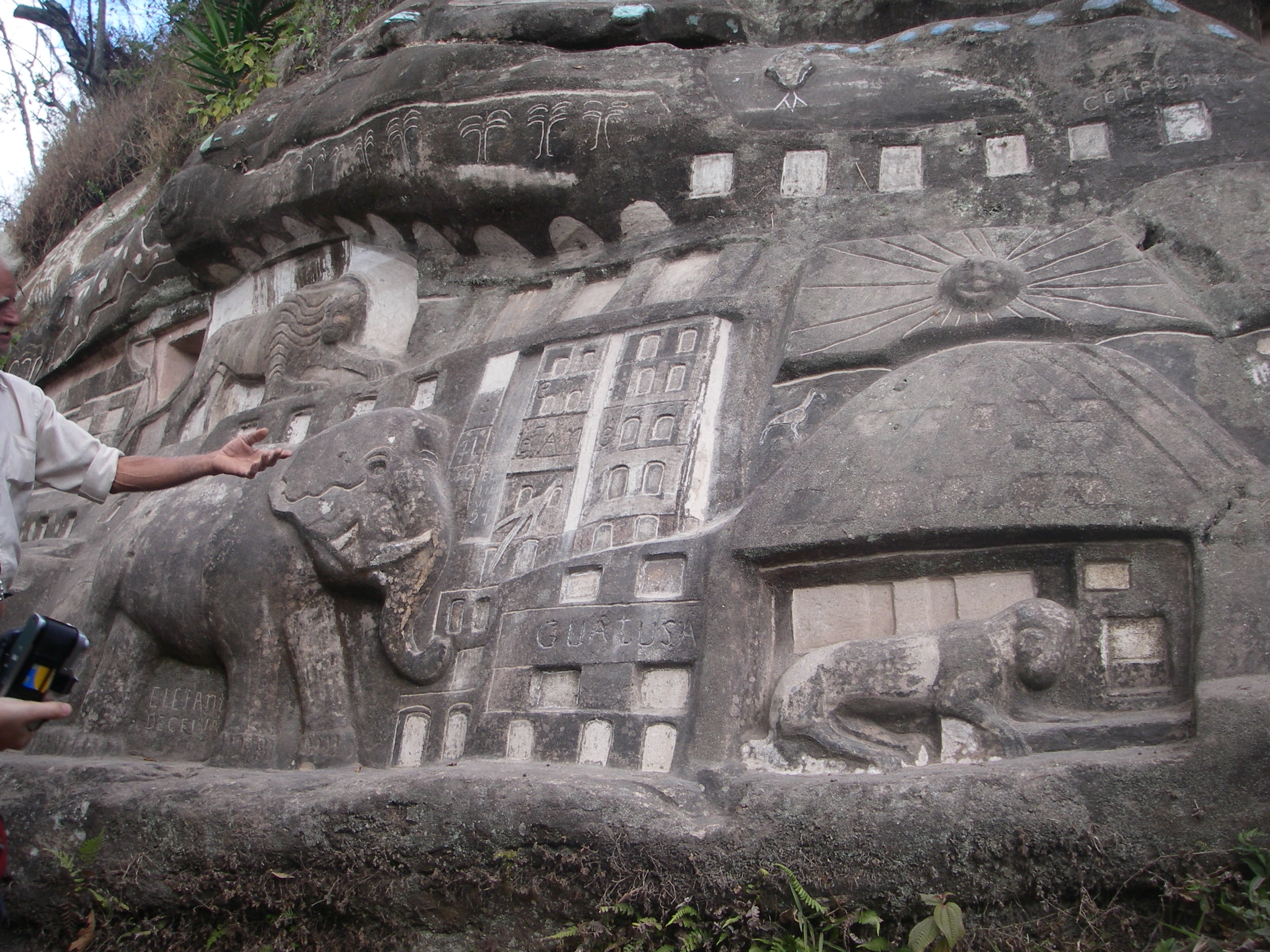 rock paintings at Esteli