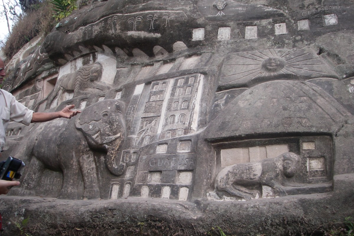 rock paintings at Esteli