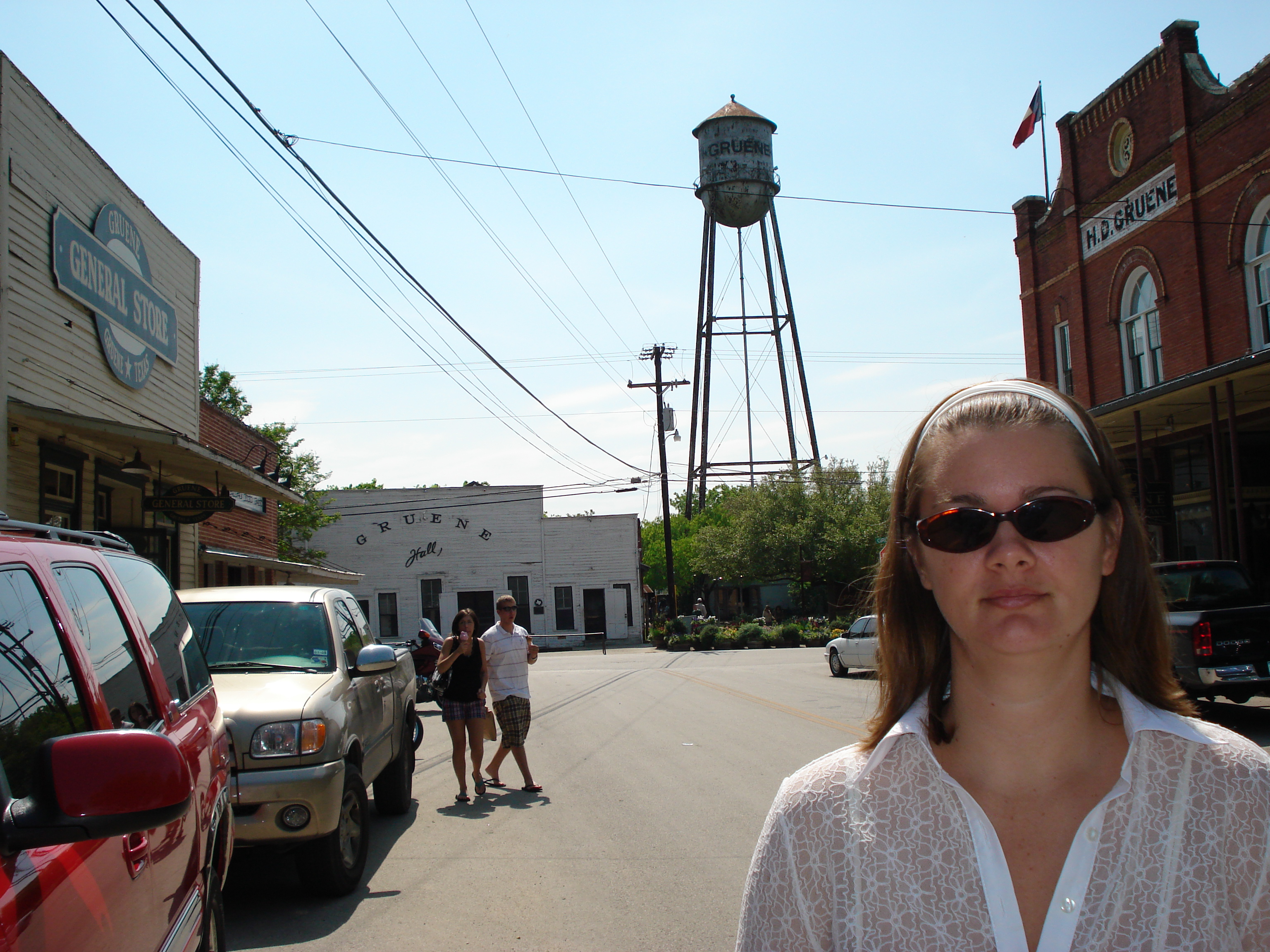 water tower in Gruene Texas
