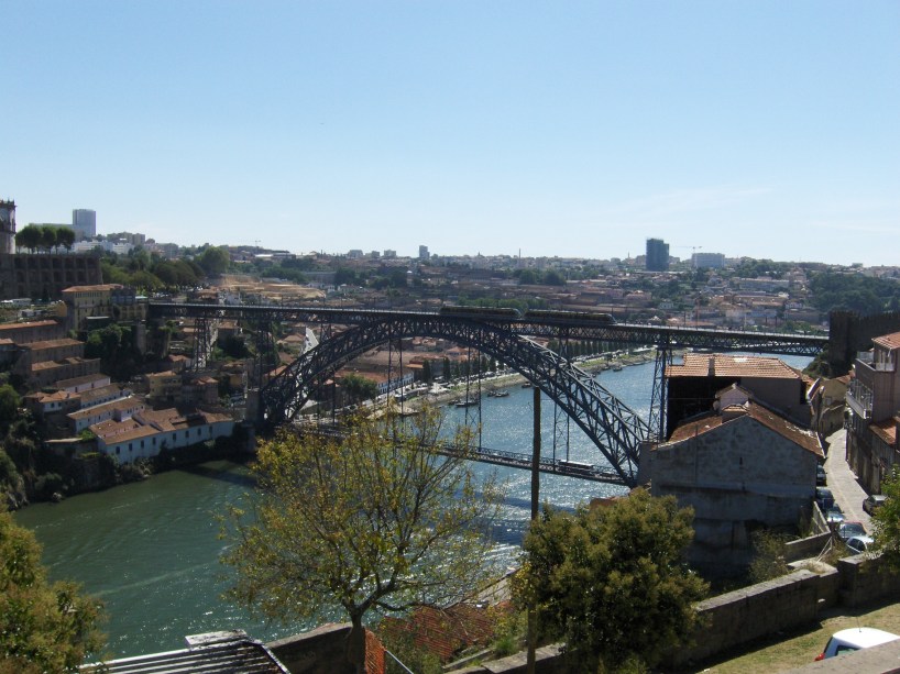 iron bridge created by eiffel porto portugal