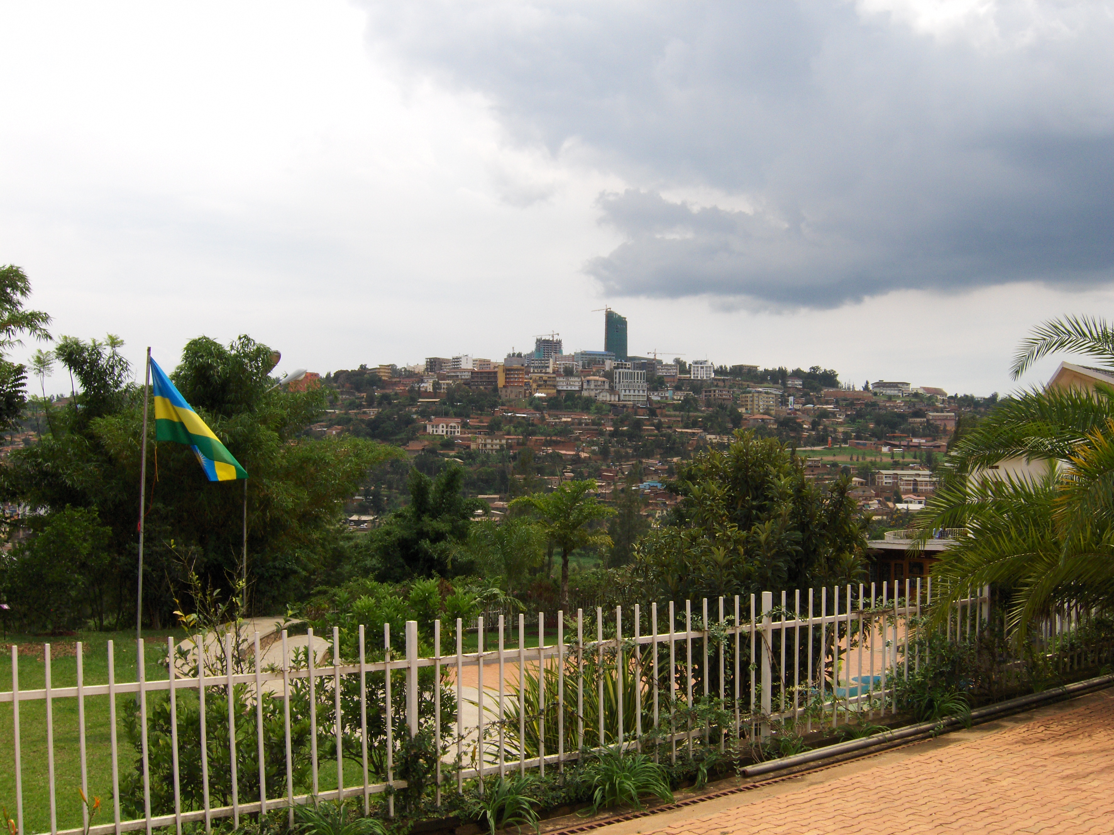 view of city Kigali Rwanda