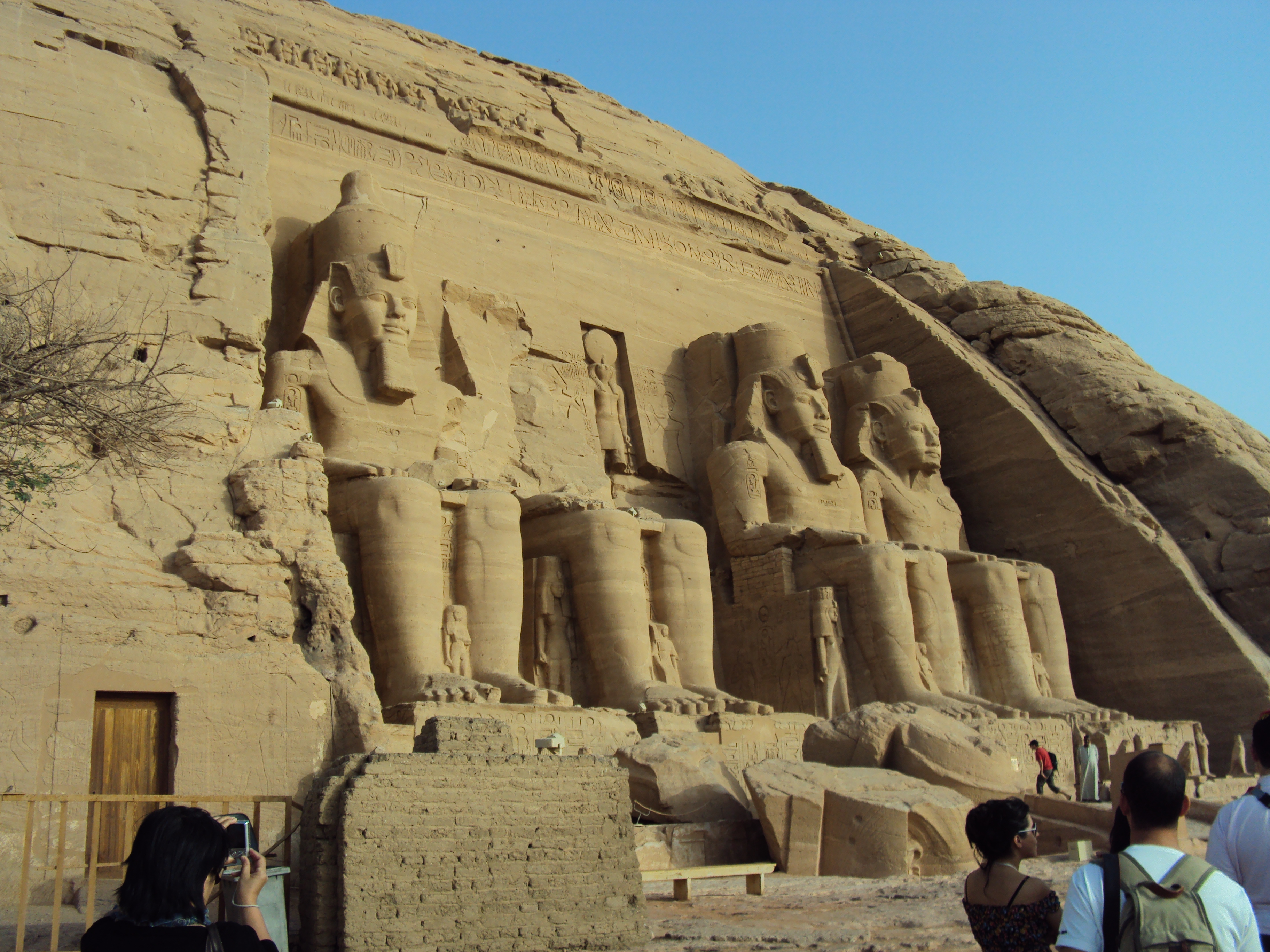 Abu Simbel statues egypt lake nasser aswan dam