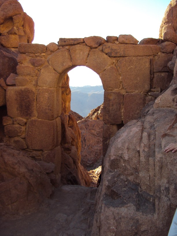 arch at mount sinai egypt