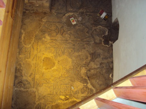 Ancient Roman floor in Cordoba