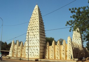 sand mosque in bobo dialassou burkina faso white mosques with sticks poking out