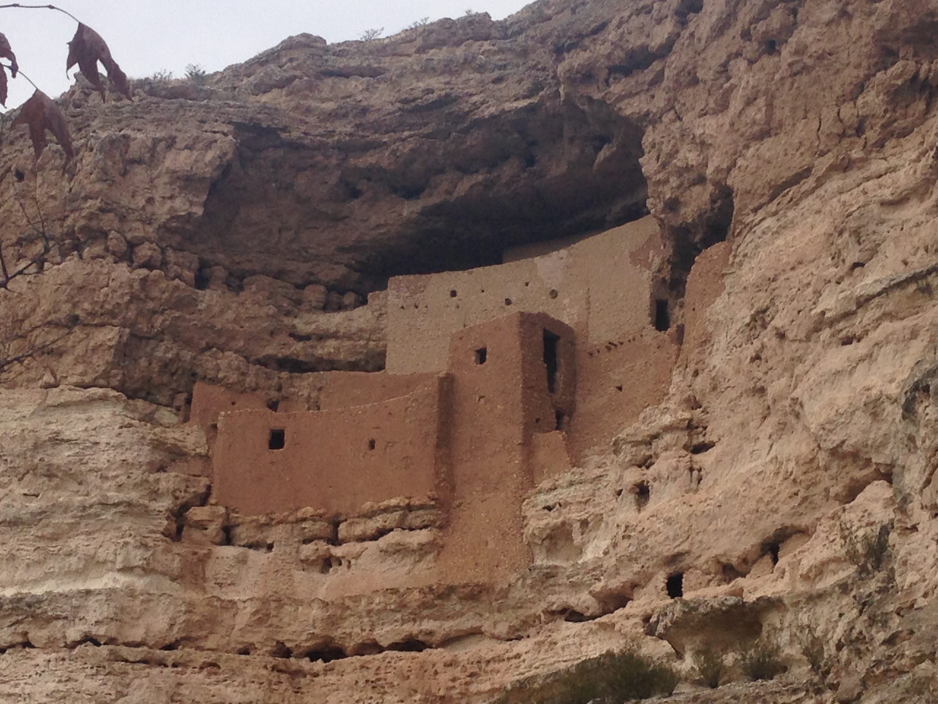 Montezuma Castle National Monument Arizona cliff dwellings