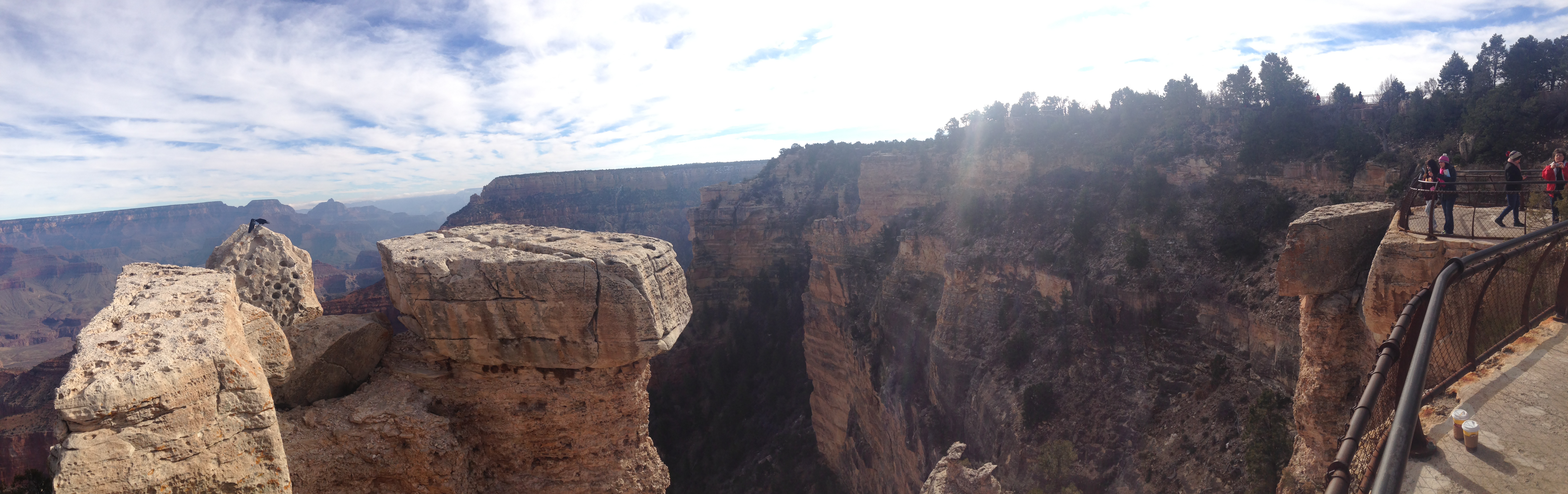 panorama overlook grand canyon