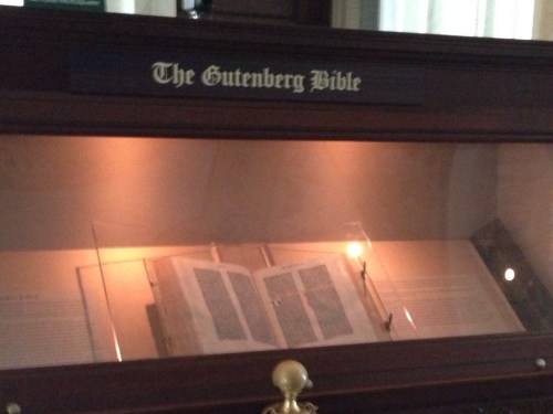 Gutenberg Bible, Library of Congress, DC