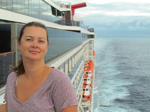 Deah on Carnival Cruise boat