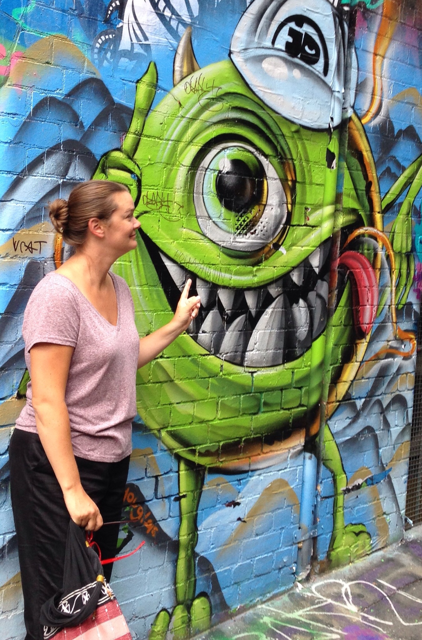 street art in Melbourne Australia