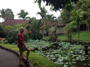 Chris at the Pura Lukisan Museum 