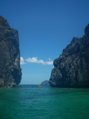 Palawan philippines karst limestone