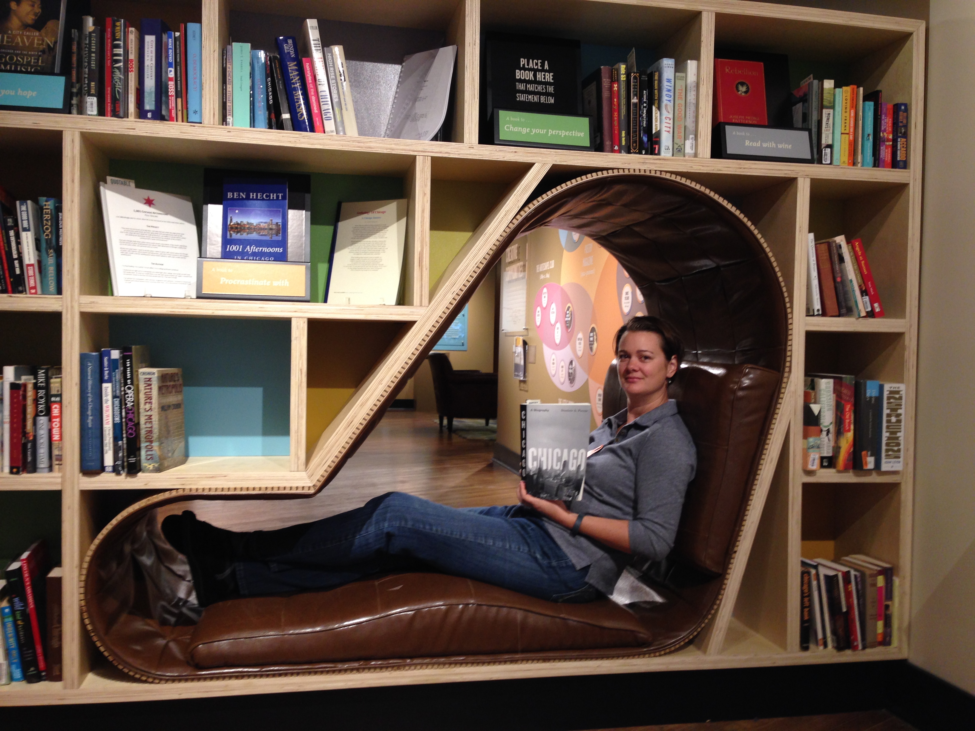 Inside the chicago History Museum library