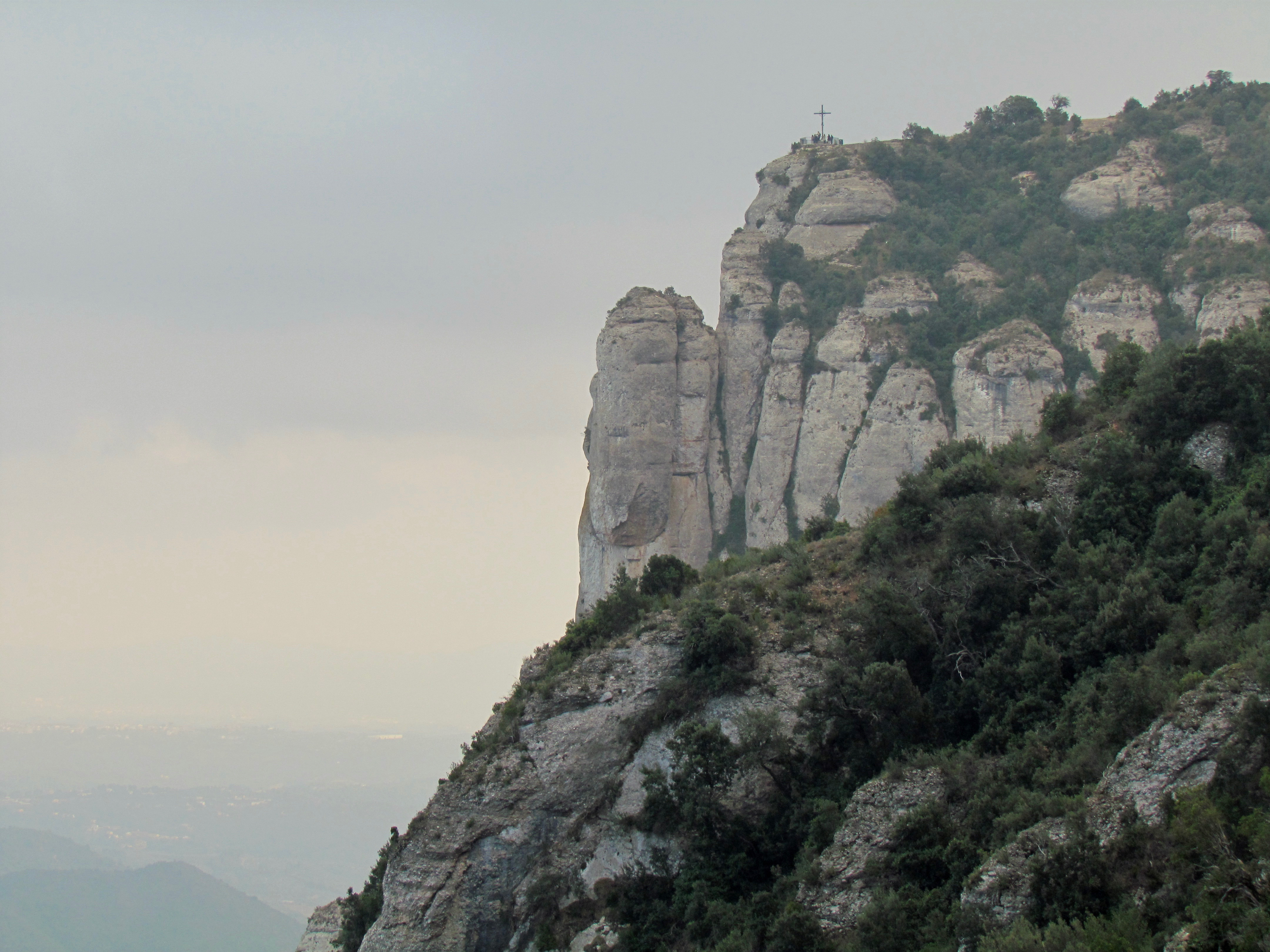 side view of Montserrat Mountain