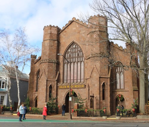 Front Entrance Salem Witch Museum Massachusetts