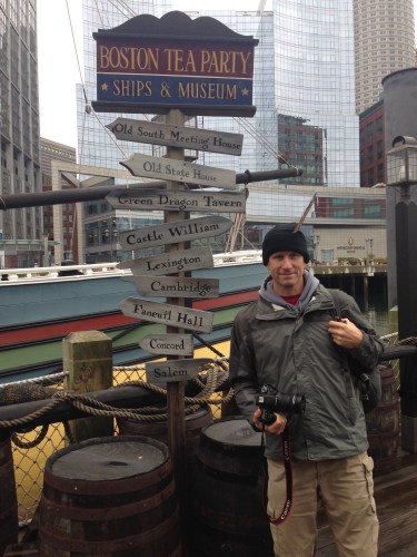 Chris Boston Tea Party Ship Museum Sign