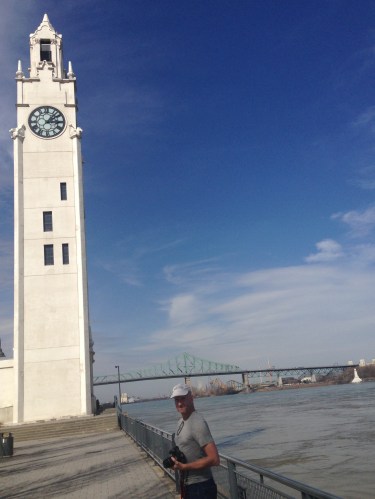 Chris at the Old Port, Montreal Canada