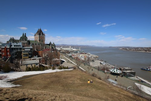 Quebec City from the fortress above Canada
