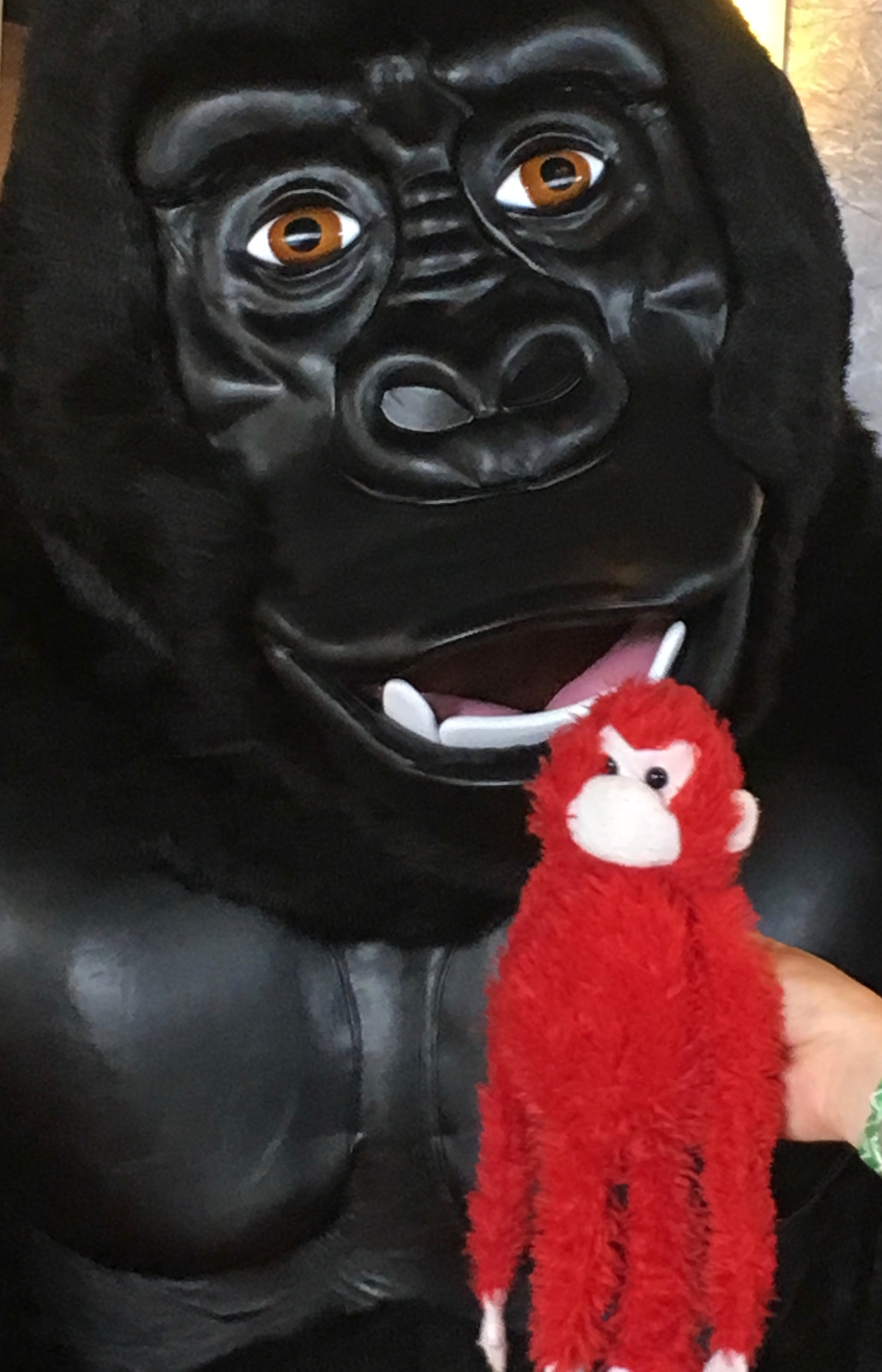 George Meets King Kong New York City