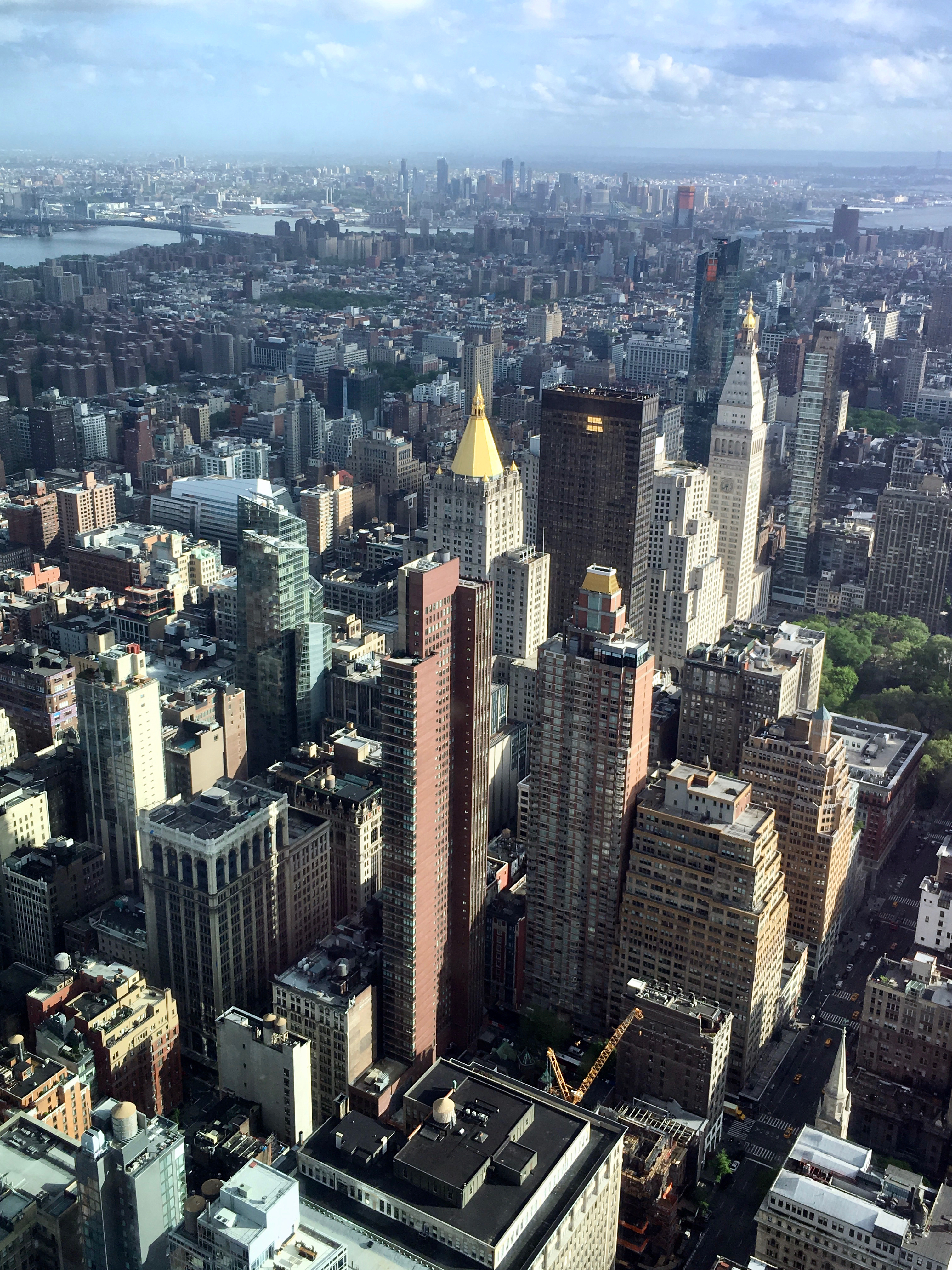 View From Empire State Building New York City