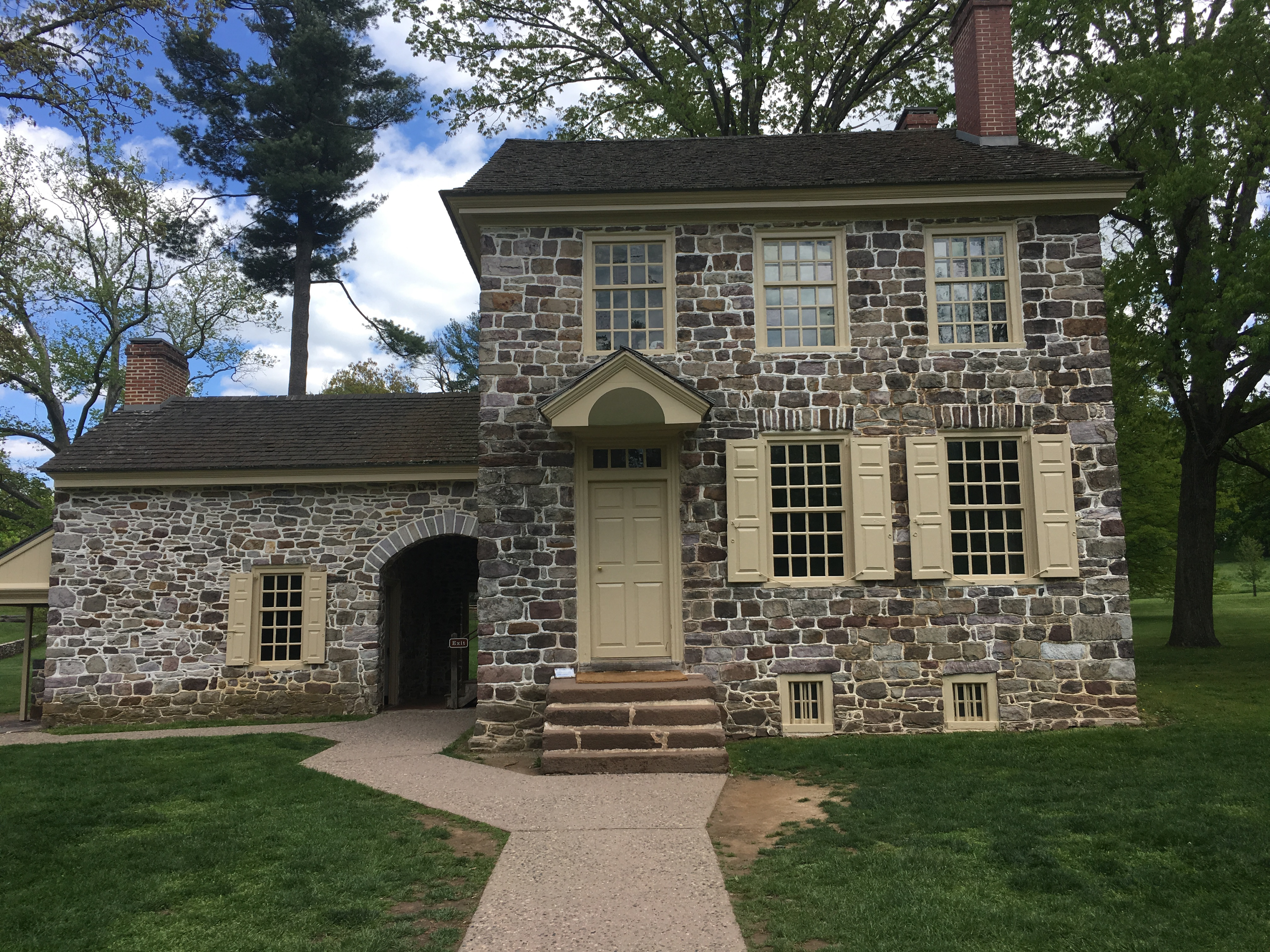 Washington's Headquarters, Valley Forge Pennsylvania