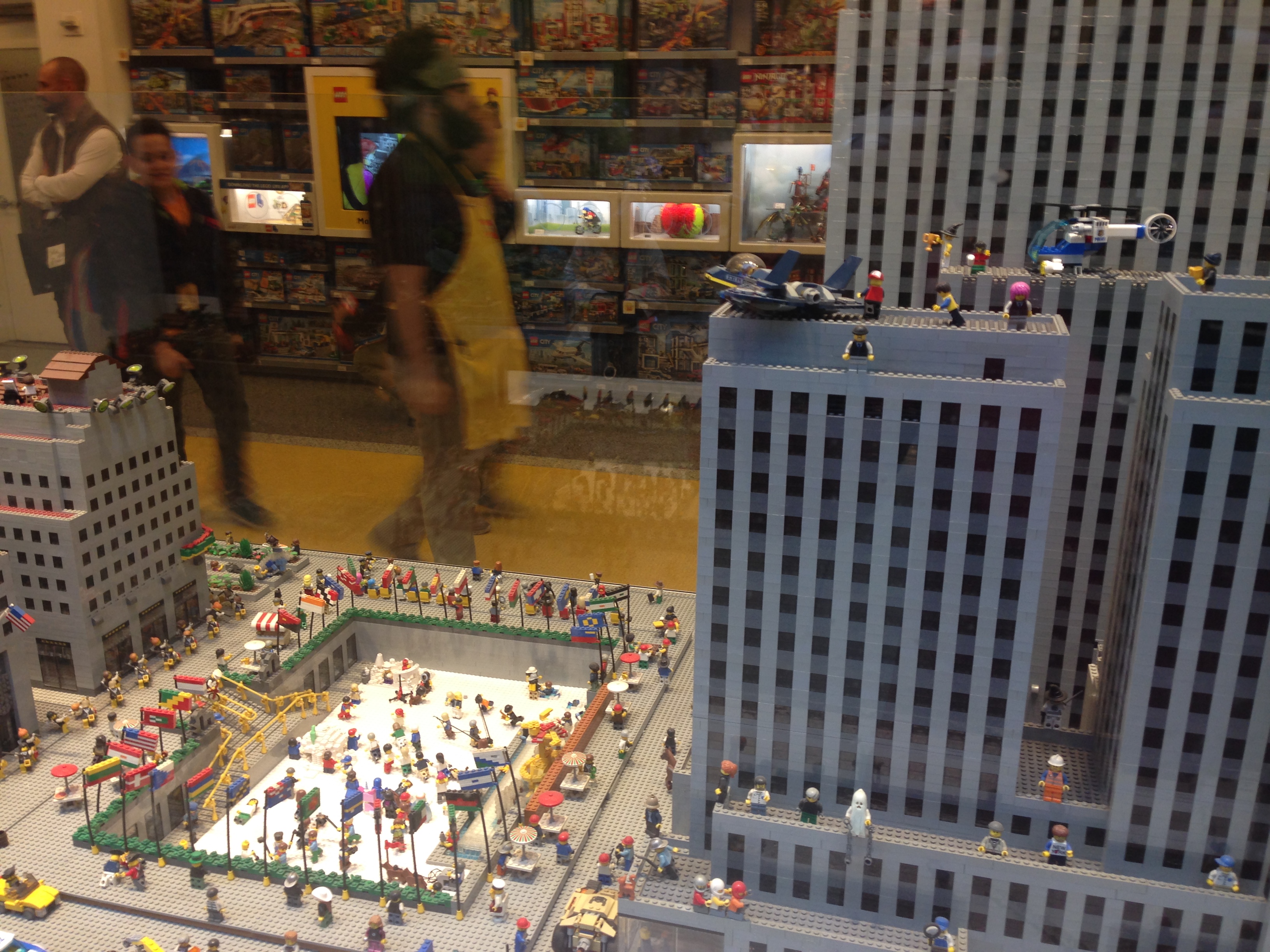 Rockefeller Plaza....Lego Style New York City