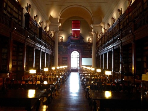 Bologna University Library Italy