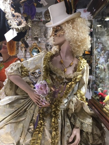 Mannequin Ready for Carnival Venice Italy