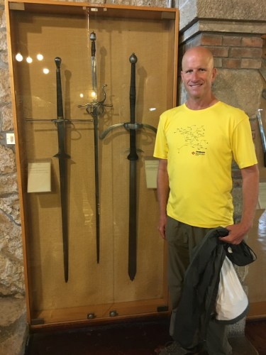 Chris at Arms Museum, San Marino