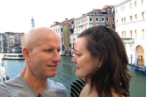 Chris and Deah in Venice Italy