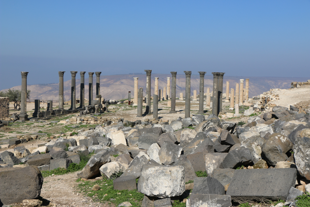 Umm Qais ruins Jordan