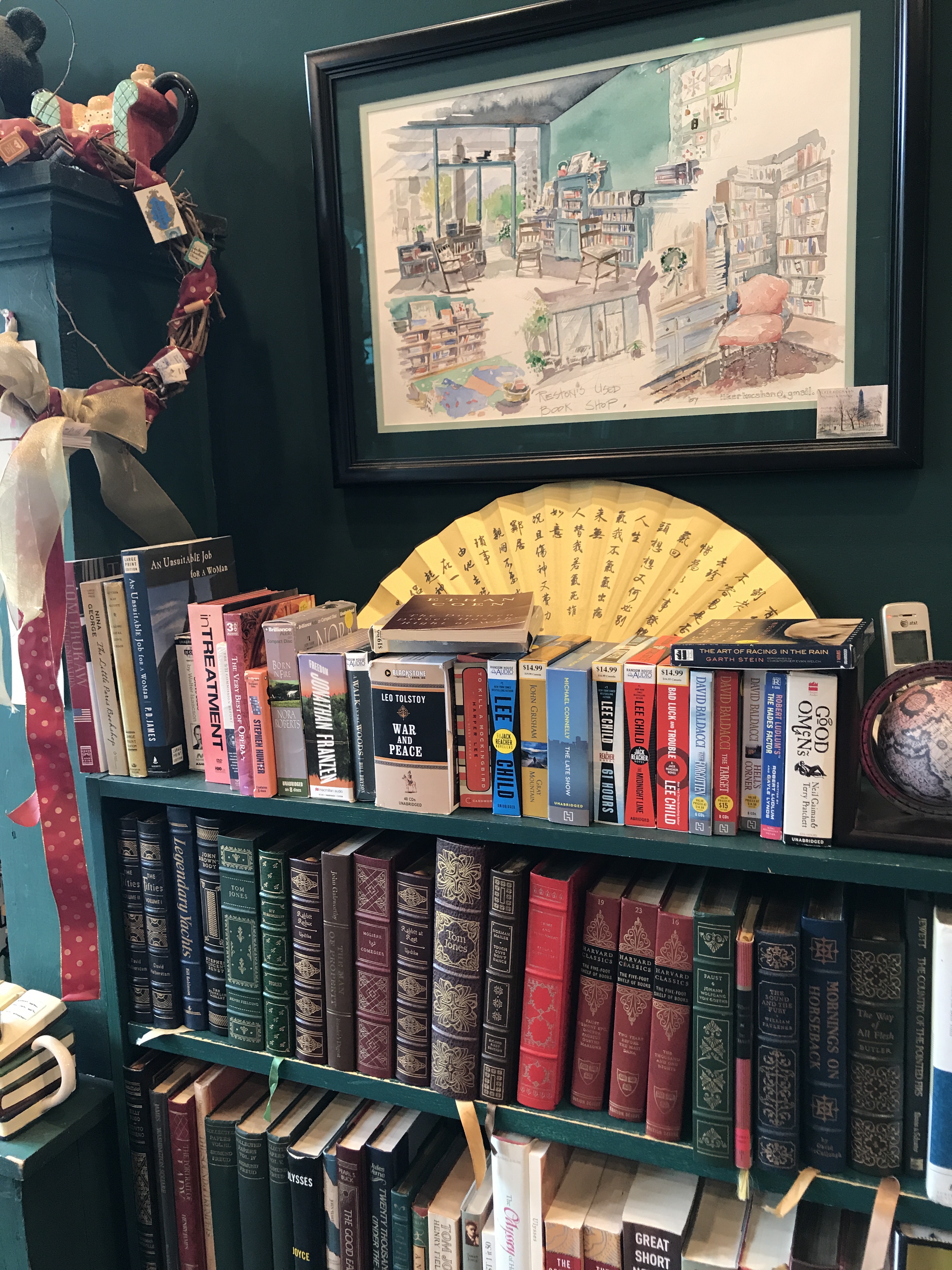 Reston Virginia Used Book Shop Lake Anne Plaza