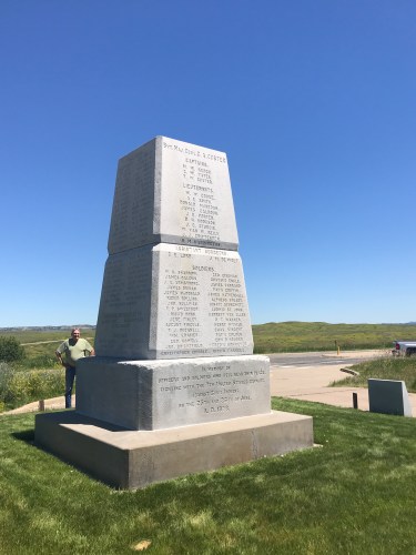 Custer's Last Stand monument Montana
