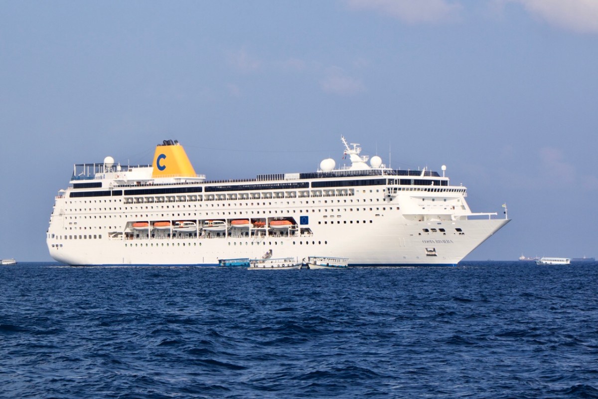 Costa Cruise boat Indian Ocean