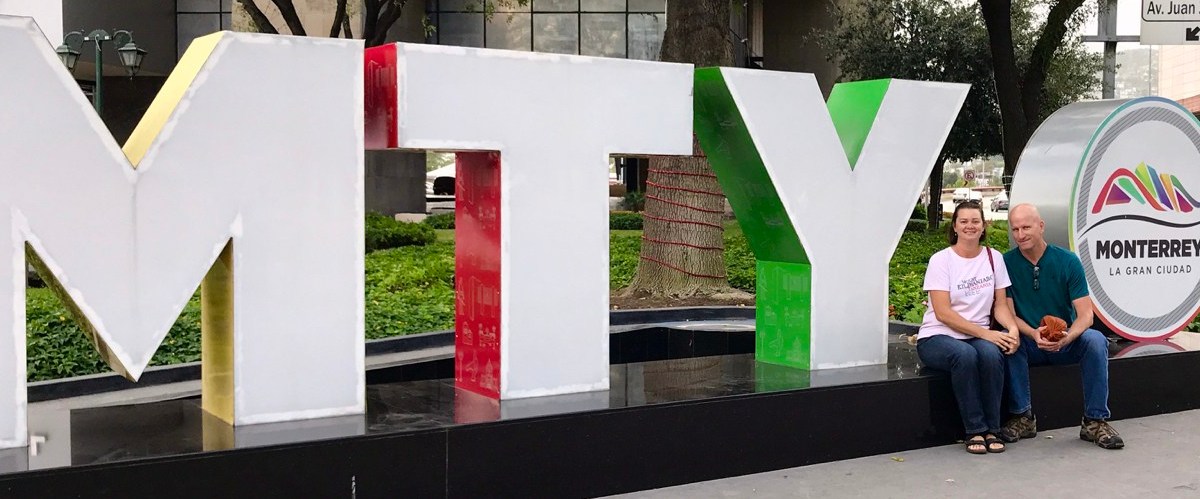 Deah and Chris in Monterrey Mexico